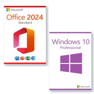 3 PC Office 2024 Standard + Windows 10 Profesional