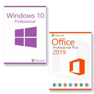 3 PC Windows 10 Professionnel + Office 2019 Professionnel Plus