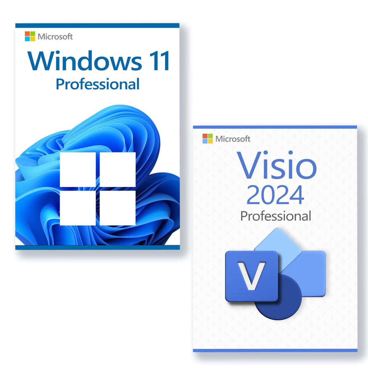 3 PC Windows 11 Professionnel + Visio 2024 Professionnel